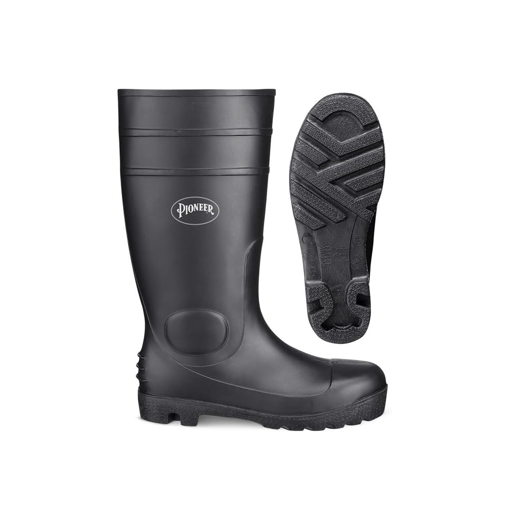 Pioneer V4710170-10 Heavy-Duty Steel Toe PVC Work Boot
