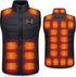 AMOVO Heated Vest for Men Women - 28 Heating Zones Electric Heated Coat for Cold Weather, 3 Levels Heat, Machine Washable