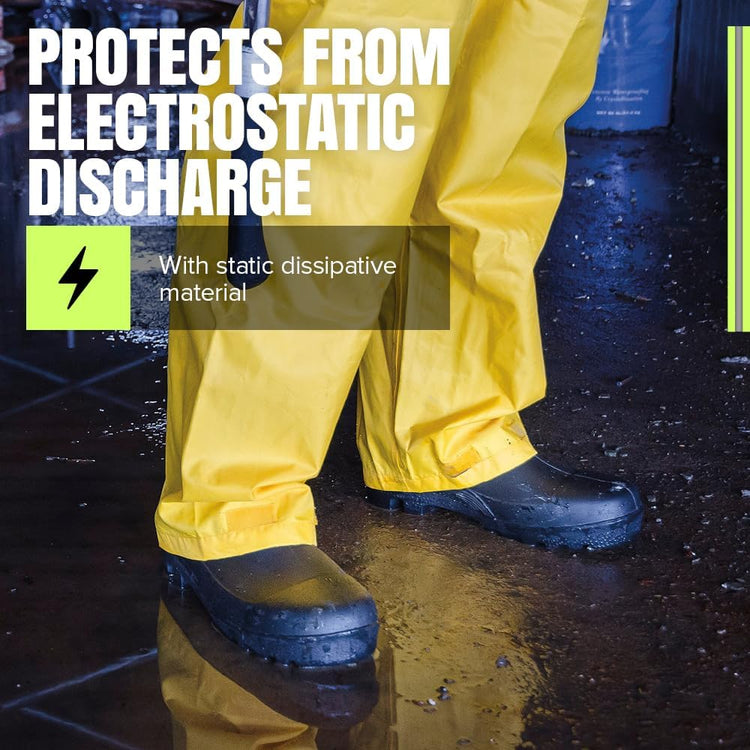 Pioneer V4710170-10 Heavy-Duty Steel Toe PVC Work Boot