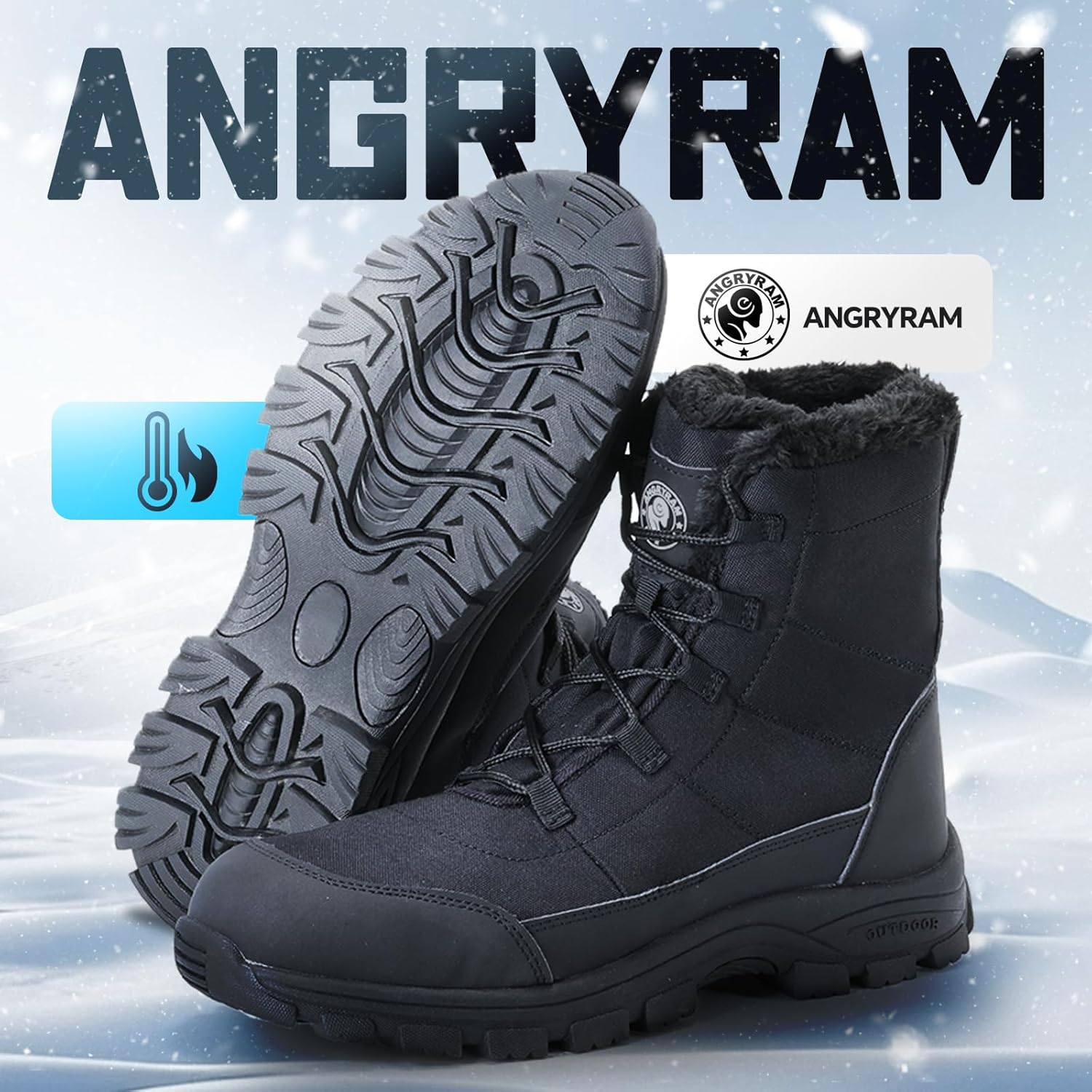 ANGRYRAM Bottes d&